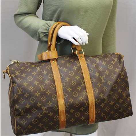 louis vuitton keepall size|louis vuitton duffle bag 50.